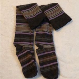 Girls Smartwool tall socks Sz Med